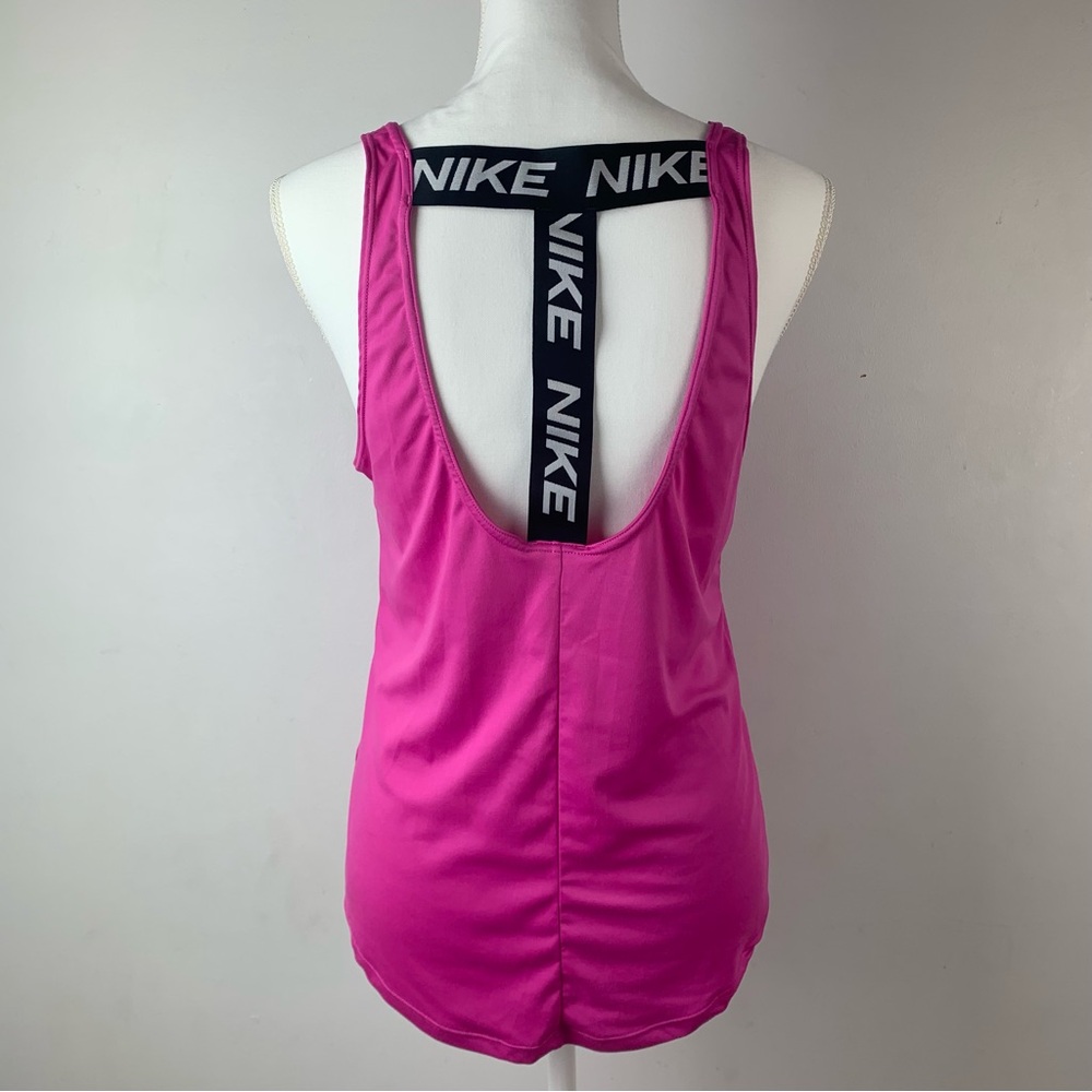 Women’s Nike Dri-Fit Pink Tank Top Size Medium - Picture 2 of 7